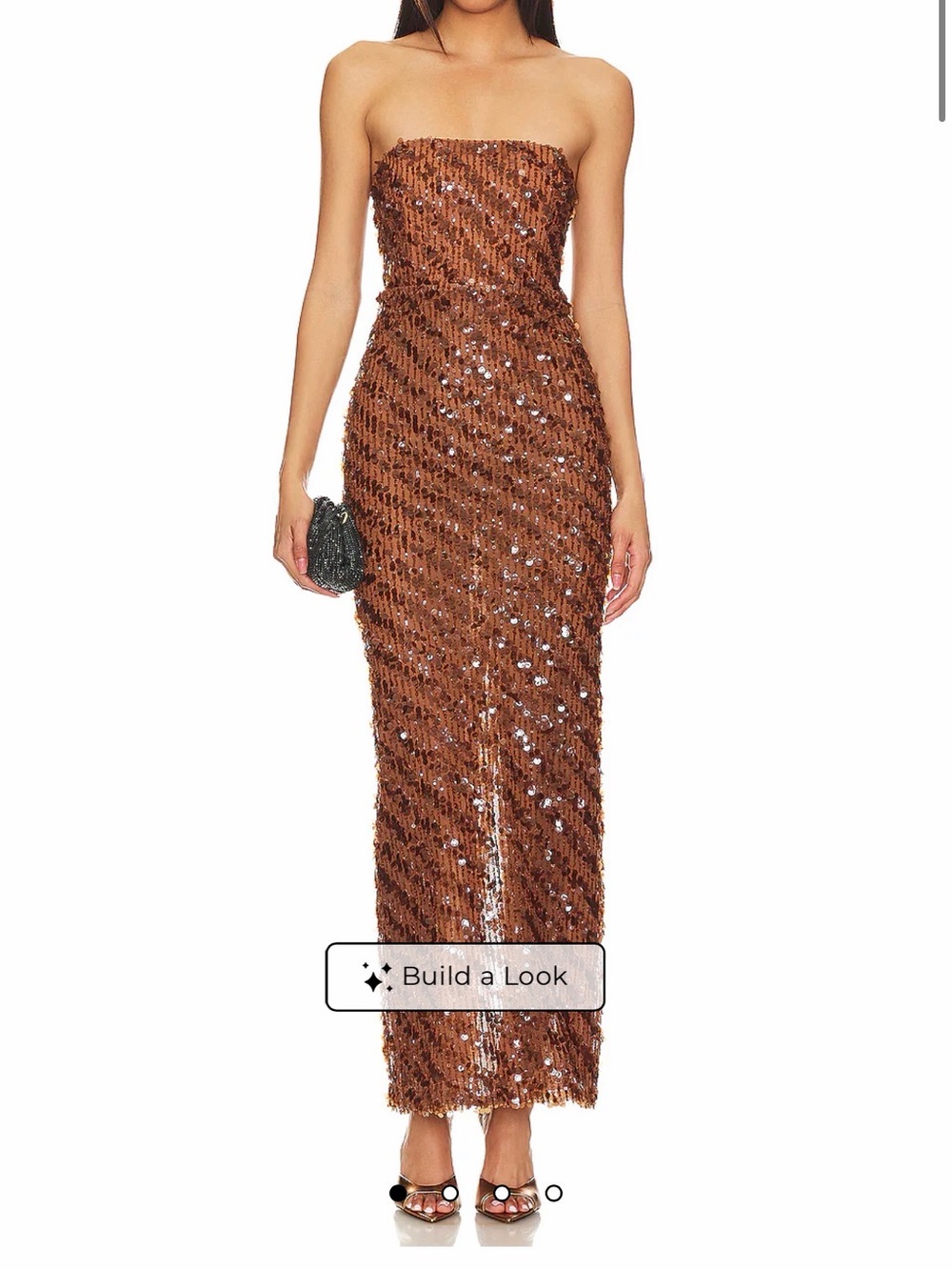 Camila Coelho Cartagena Maxi Dress in Caramel